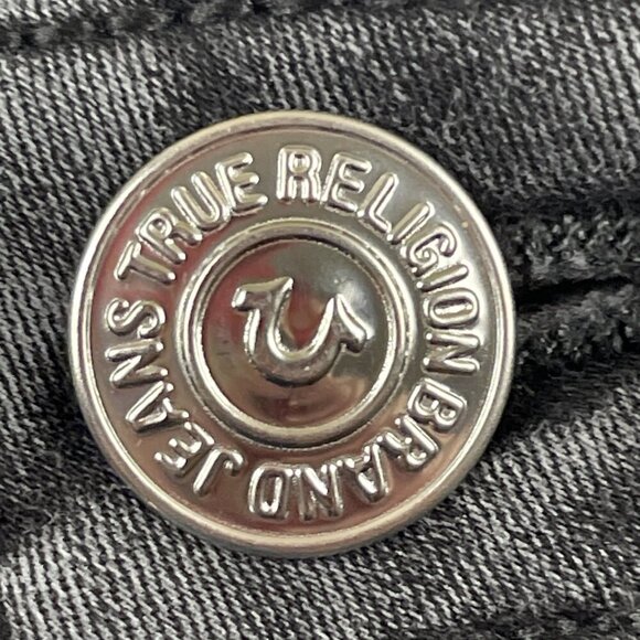 TRUE RELIGION Jeans Skinny Flap Women’s 24 Mid Rise Cotton Blend Stretch - Picture 10 of 12